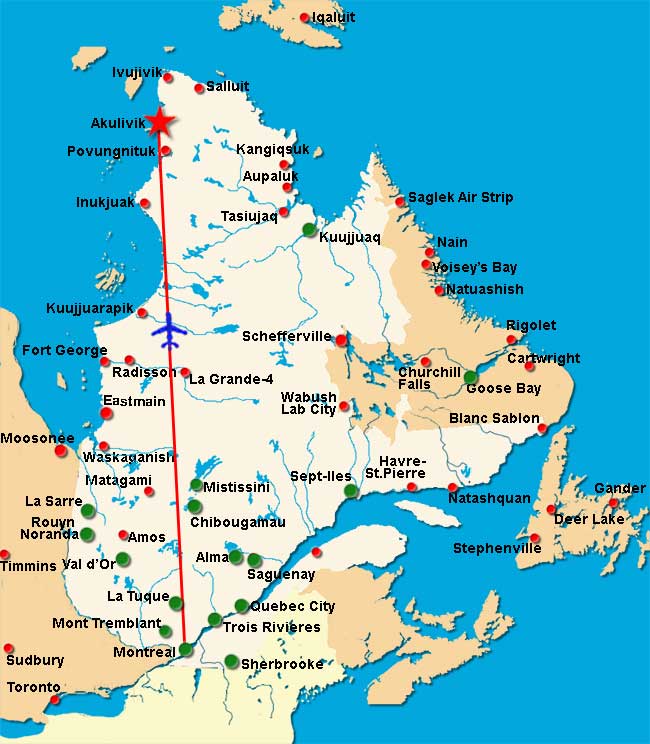 Akulivik Air Charter Directory